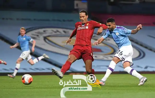 محرز بديل في الفوز الكبير لمانشستر سيتى على ليفربول برباعية