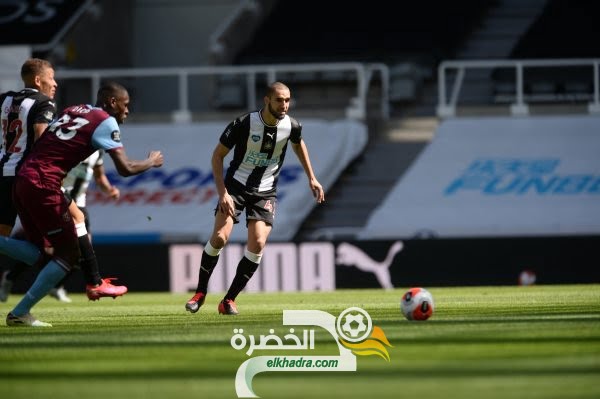 بن طالب بديل في تعادل نيوكاسل يونايتد وست هام يونايتد
