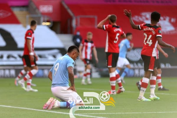 محرز اساسي في سقوط مانشستر سيتي امام ساوثهامبتون