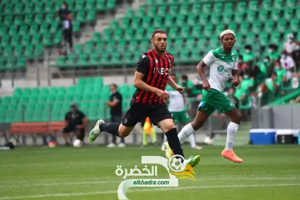 بوداوي ممرر حاسم في مباراة نيس وسانت ايتيان