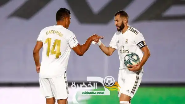 ريال مدريد يفوز على الافيس ويقترب من تحقيق لقب الليجا رقم 34
