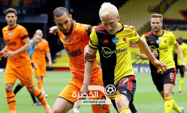 بمشاركة بن طالب .. نيوكاسل يونايتد يسقط امام واتفورد بهدفين لهدف