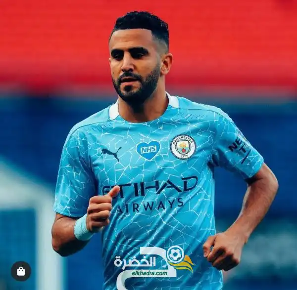 محرز اساسي في مواجهة السيتي ودورتموند