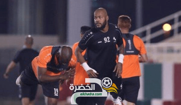 مبولحي ينتظم في التدريبات الجماعية لفريق الاتفاق السعودي