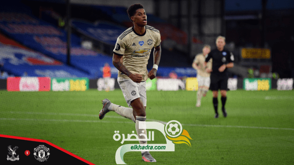 مانشستر يونايتد يفوز على مضيفه كريستال بالاس
