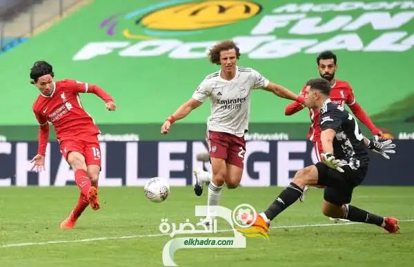 آرسنال بطلًا لكأس الدرع الخيرية 2020