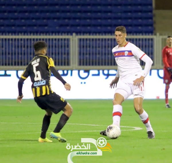مهدي تاهرات هداف ويقود أبها للفوز على الاتحاد في الدوري السعودي