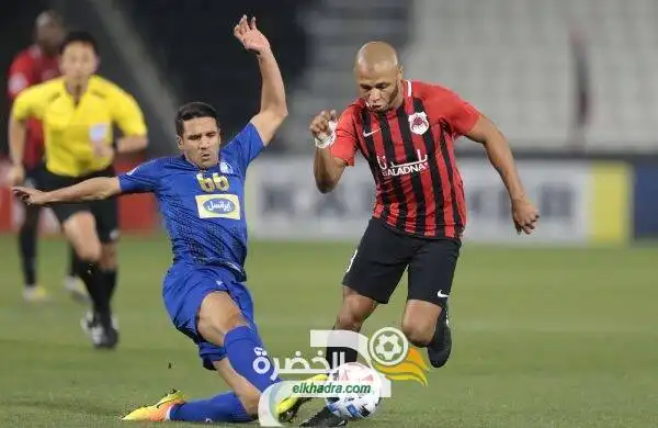 براهيمي يقود فريقه الريان لفوز صعب على السيلية