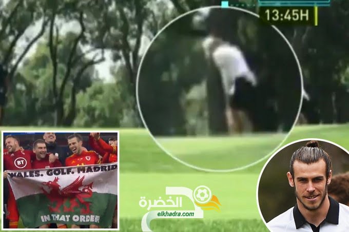 جاريث بيل يلعب الجولف في إسبانيا قبل ساعات فقط من مواجهة ريال مدريد ضد مان سيتي 1