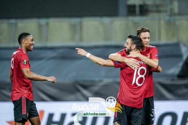 نادي مانشستر يونايتد يتأهل لنصف نهائي الدوري الاوروبي