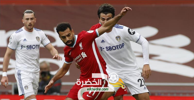 محمد صلاح يقود ليفربول لفوز مثير على ضيفه ليدز يونايتد 4