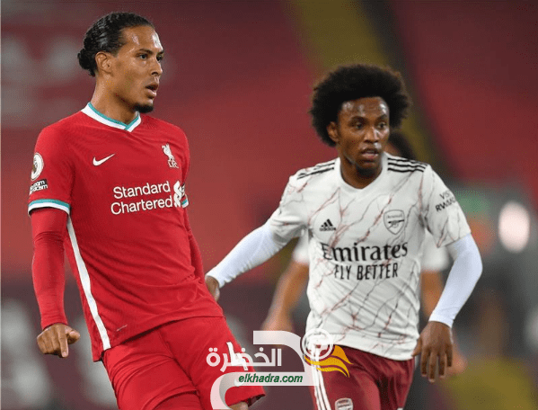 ليفربول يفوز على على آرسنال في قمة الجولة الثالثة من الدوري الإنجليزي