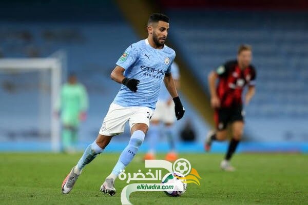 محرز اساسي في تأهل مانشستر سيتي للدور الرابع من كأس الرابطة الإنجليزية