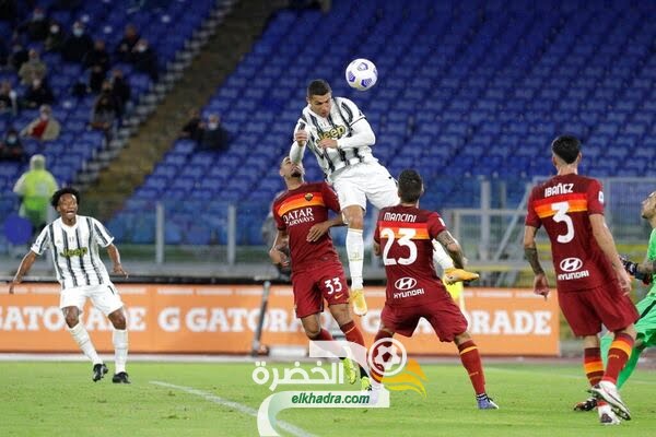 رونالدو يقود يوفنتوس للعودة بتعادل ثمين أمام مضيفه روما