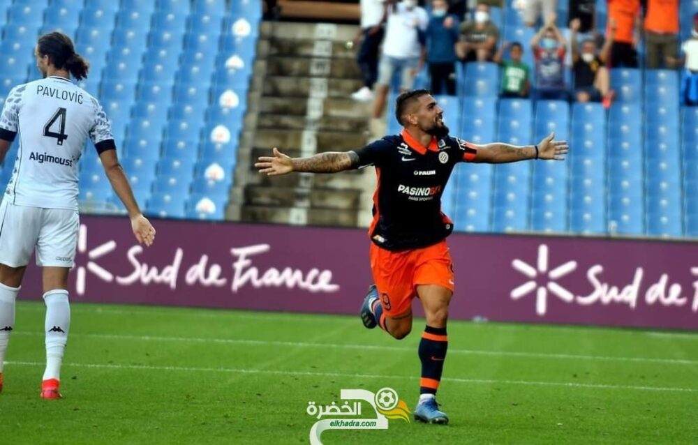 ديلور هداف في تعادل مونبلييه وديجون بالدوري الفرنسي 1