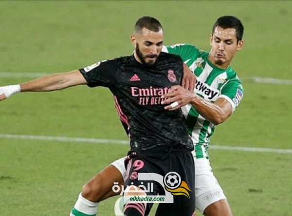 رغم هدف ماندي .. ريال بيتيس ينهزم امام حامل لقب الليجا ريال مدريد