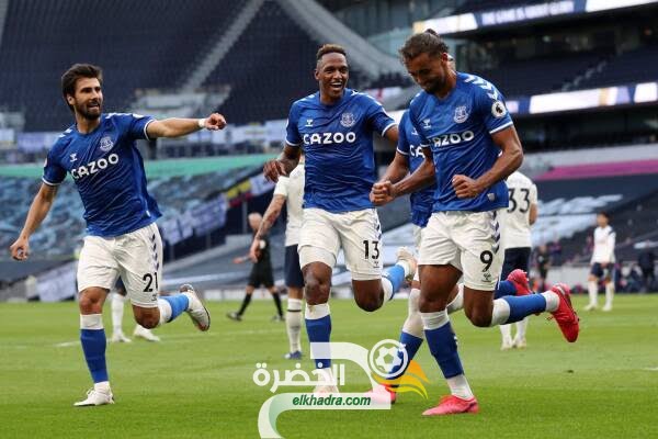 الدوري الإنجليزي : إيفرتون⁩ يفوز على مضيفه ⁧توتنهام⁩ بهدف دون رد