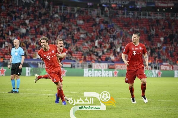 بايرن ميونخ يتوج بلقب كأس السوبر الأوروبي