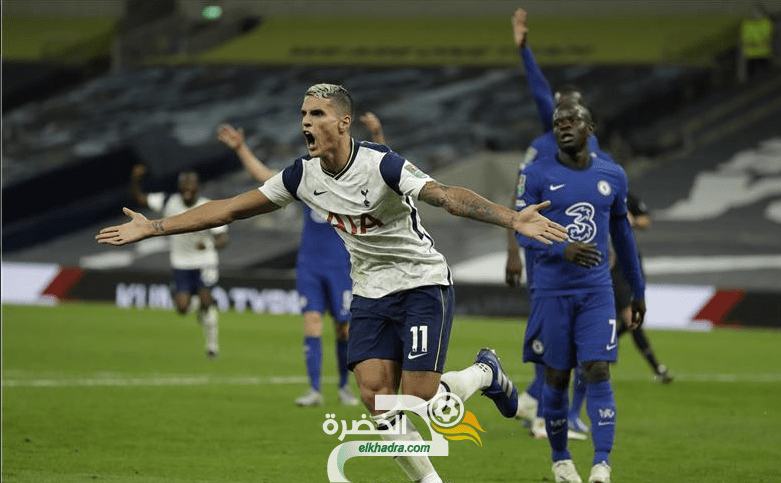 توتنهام يتجاوز تشيلسي ويبلغ الدور ربع النهائي من كأس رابطة الأندية الإنجليزية 25 توتنهام يتجاوز تشيلسي ويبلغ الدور ربع النهائي من كأس رابطة الأندية الإنجليزية 25