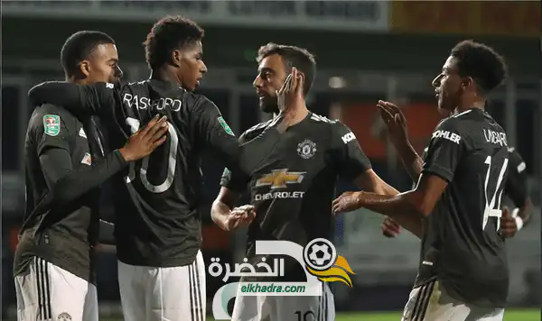مانشستر يونايتد في ثمن نهائي كأس رابطة الأندية المحترفة