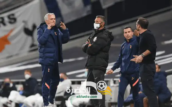 مورينيو يتشاجر لفظيا مع فرانك لامبارد مدرب تشيلسي