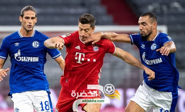 مدرب شالكه : ” بن طالب عمل بجد والأمر متروك له الآن لفرض نفسه”