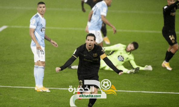 برشلونة يفوز على سيلتا فيجو بثلاثية في الليجا