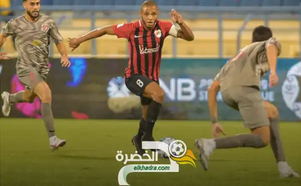 براهيمي هداف والريان يسقط امام الدحيل بالدوري القطري