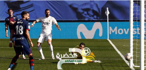 بن زيمة يقود ريال مدريد للفوز على هويسكا برباعية 1