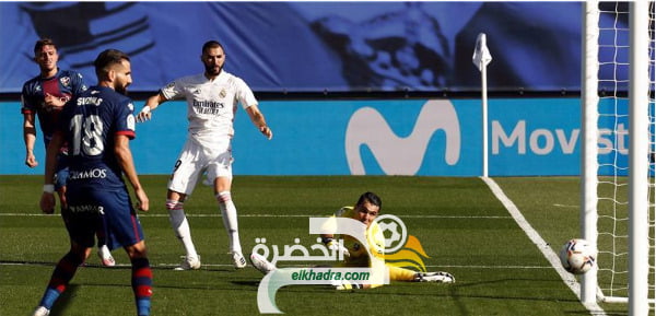 بن زيمة يقود ريال مدريد للفوز على هويسكا برباعية
