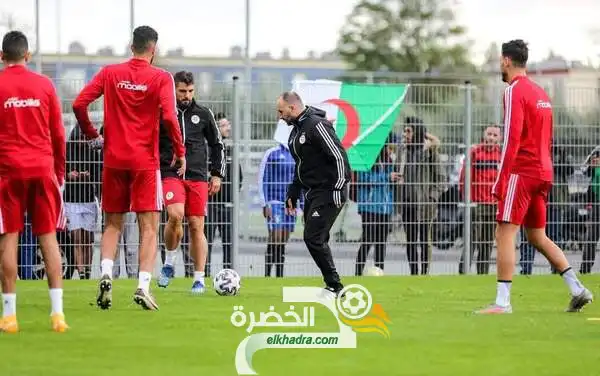 مباراة الجزائر و المكسيك : الخضر يواصلون تحضيراتهم