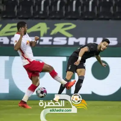 بن سبعيني اساسي ويفوز رفقة بوروسيا مونشنغلادباخ امام نادي لايبزيغ