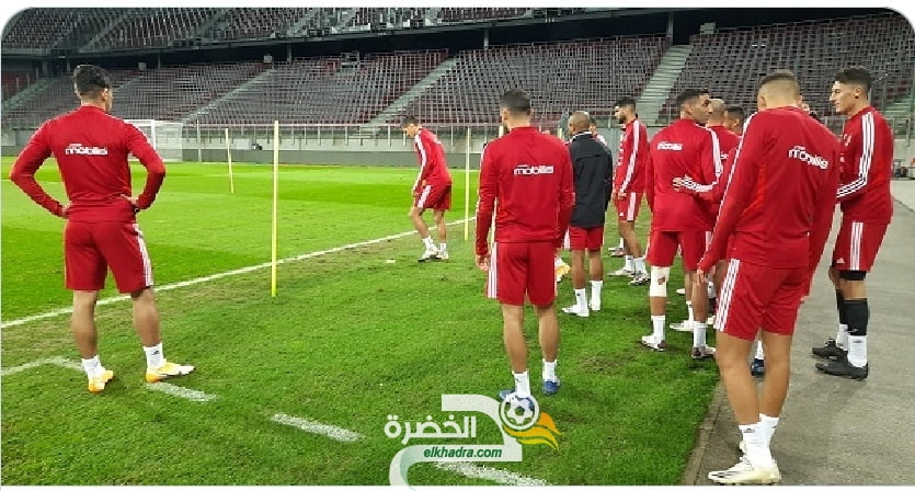 المنتخب الوطني يجري حصته التدريبية الثانية خلال تربص هولندا 1