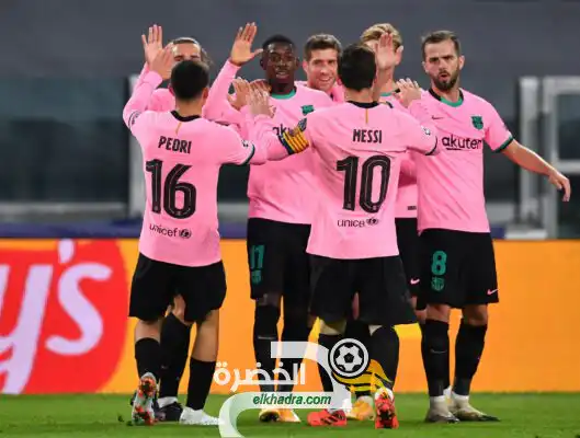 برشلونة يتخطى يوفنتوس بثنائية نظيفة في دوري الأبطال