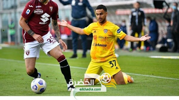 آدم وناس بديل في فوز كالياري على المضيف نادي تورينو