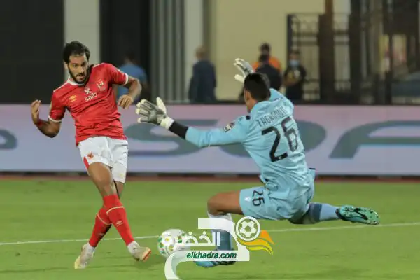 مباراة السوبر الإفريقي بين الأهلي ونهضة بركان المغربي في الدوحة بقطر