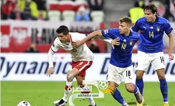 المنتخب الإيطالي يتعادل مع بولندا دون أهداف