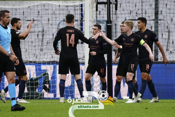 مانشستر سيتي يعود بانتصار ثمين من ميدان مارسيليا الفرنسي 25 مانشستر سيتي يعود بانتصار ثمين من ميدان مارسيليا الفرنسي 25