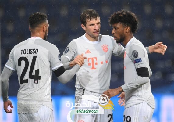 ‏‎بايرن ميونخ يفوز على ريد بول سالزبورغ 5-2 في مرحلة المجموعات من دوري الأبطال 