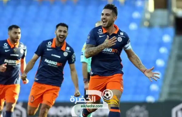 ثنائية ديلور تقود مونبلييه للفوز على ستراسبورج ووصافة الدوري الفرنسي