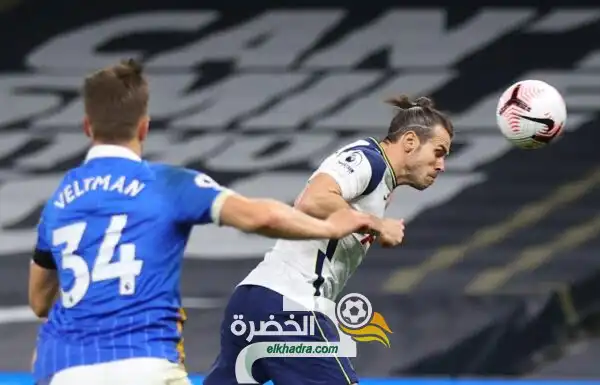 غاريث بيل يهدي الفوز لفريقه توتنهام على حساب برايتون