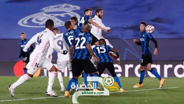 ‏‎ريال مدريد يفوز على ‎إنتر ميلان 3-2 في مرحلة المجموعات من دوري الأبطال 