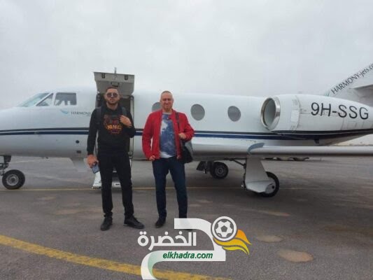 يوسف بلايلي يشد الرحال في طائرة خاصة تحسبا لانضمامه إلى نادي قطر القطري