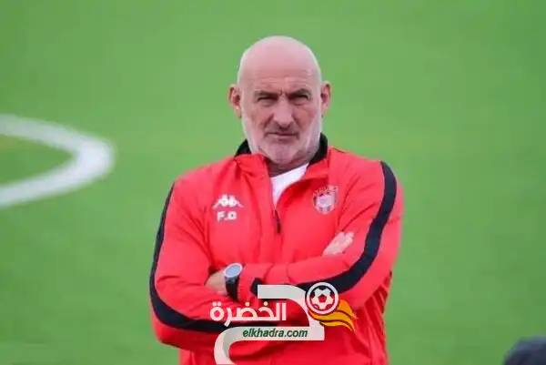 رسميا .. إقالة المدرب تشيكوليني من إتحاد العاصمة