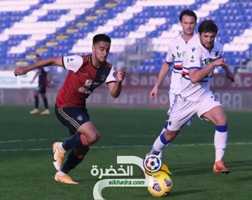 ادم اوناس اساسي وكالياري يحقق فوزا ثمينا على سامبدوريا بثنائية