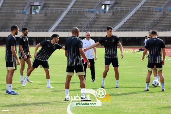 بالصور: المنتخب الوطني يجري اخر حصة تدريبية قبل مواجهة زيمبابوي