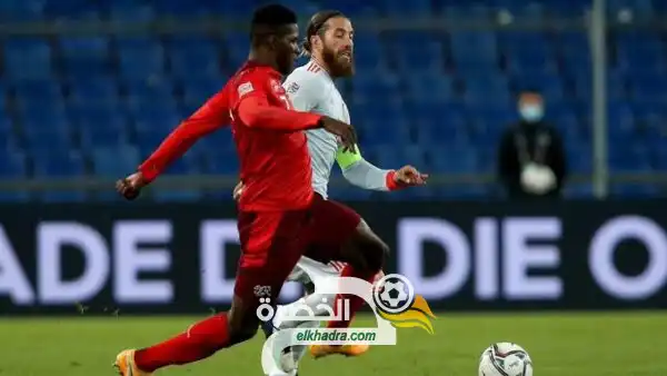 منتخب إسبانيا يقتنص تعادلا قاتلا ضد منتخب سويسرا
