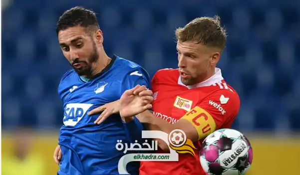 بلفوضيل اساسي وهوفنهايم يننهزم بثلاثية امام يونيون برلين