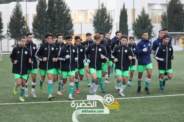 بالصور .. المنتخب الوطني لأقل من 20 سنة يواصل تحضيراته استعدادا لدورة شمال أفريقيا