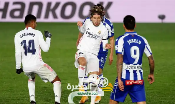 ريال مدريد يتلقى الهزيمة الثالثة امام ديبورتيفو ألافيس